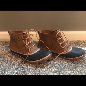 Sorel Women’s leather rain snow duck boot